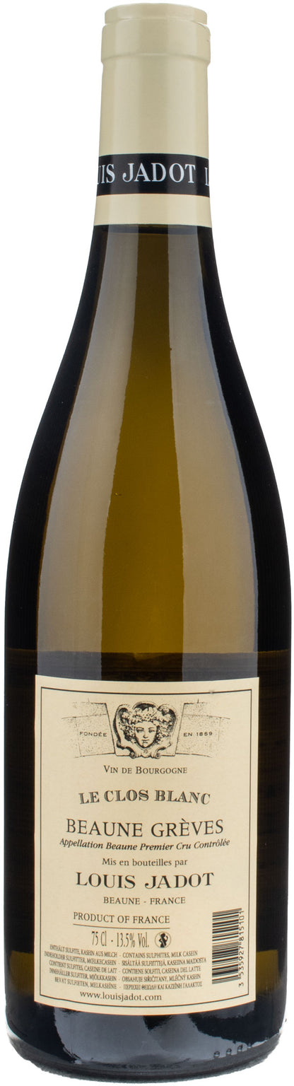 Louis Jadot Beaune Blanc Greves Le Clos 1er Cru 2020