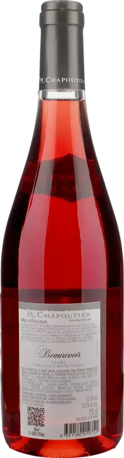 M. Chapoutier Tavel Beaurevoir Rosè 2025