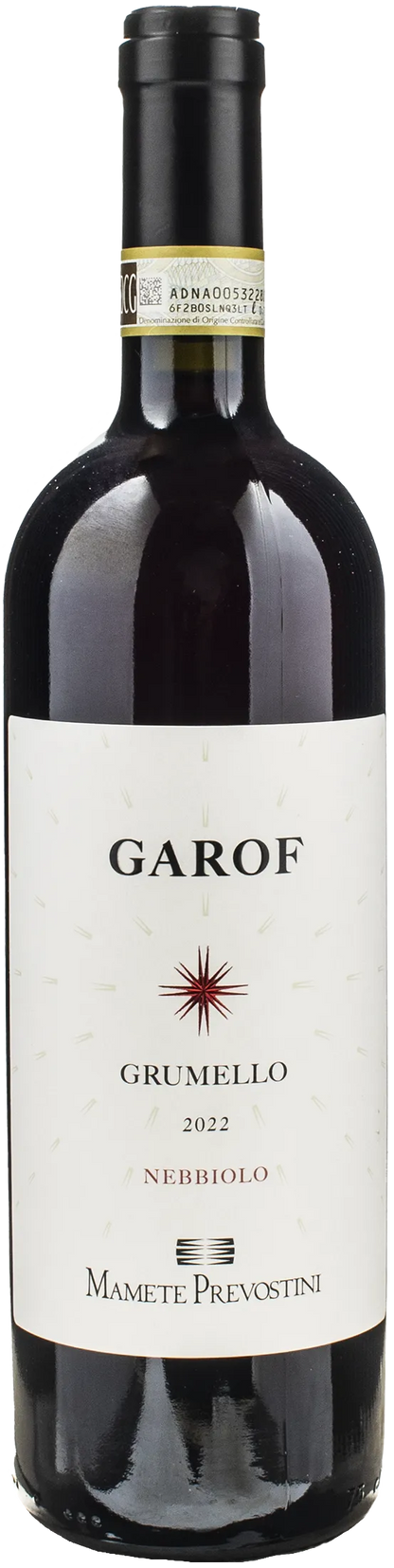 Mamete Prevostini Valtellina Superiore Grumello Nebbiolo Garof 2022