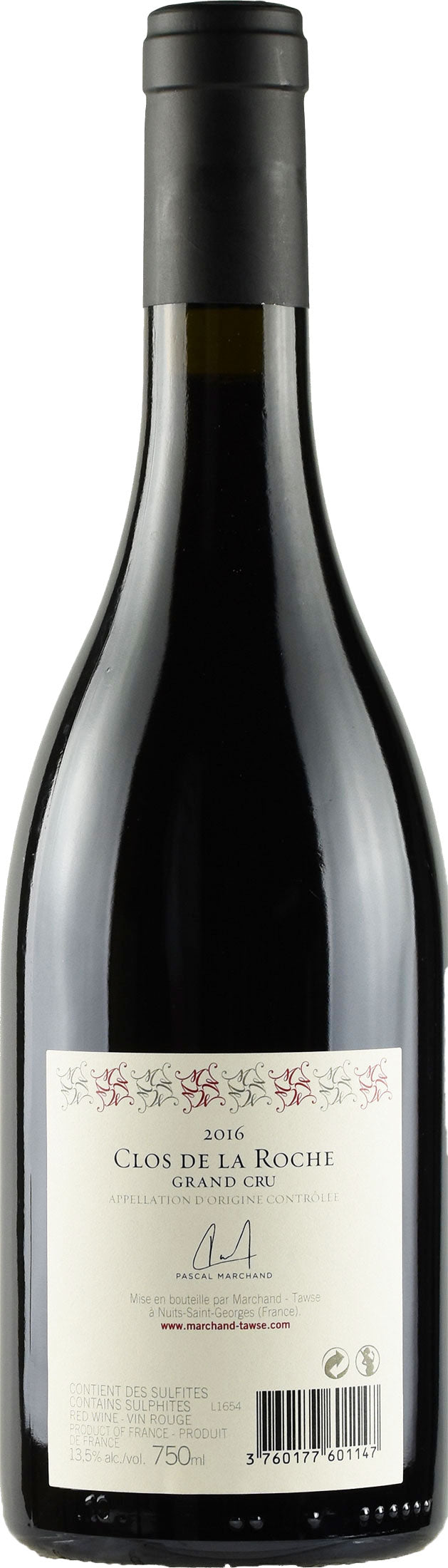 Marchand Tawse Clos de la Roche Grand Cru 2016