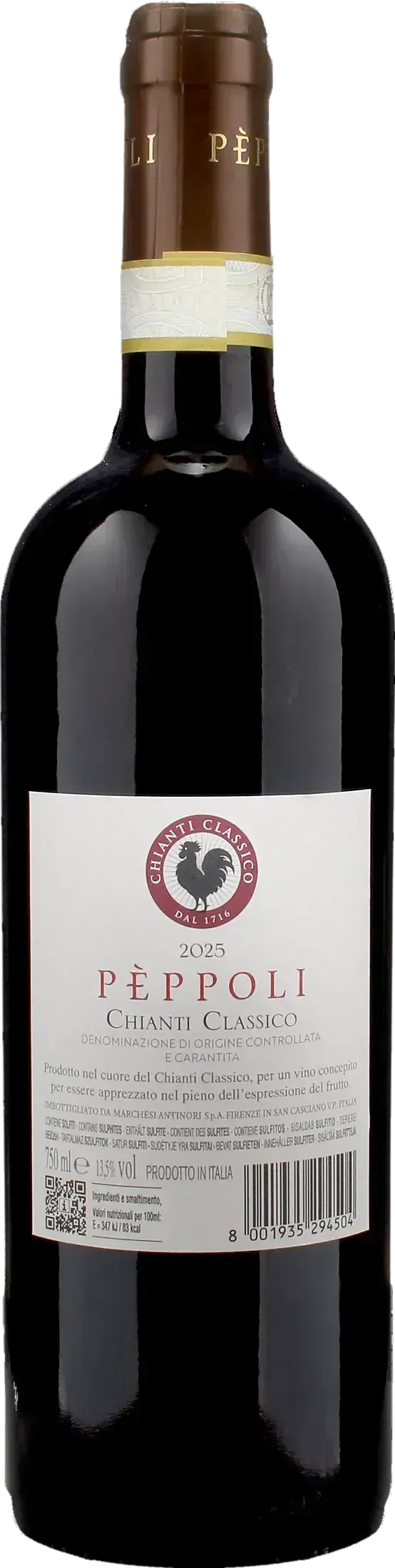 Marchesi Antinori Peppoli Chianti Classico 2025