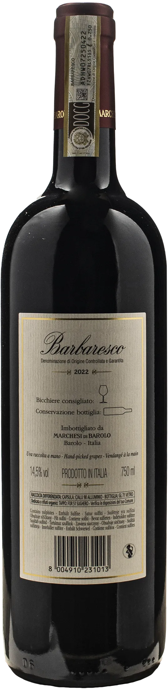 Marchesi di Barolo Barbaresco 2022