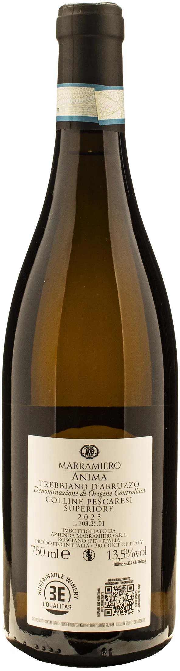 Marramiero Trebbiano d'Abruzzo Superiore Anima 2025