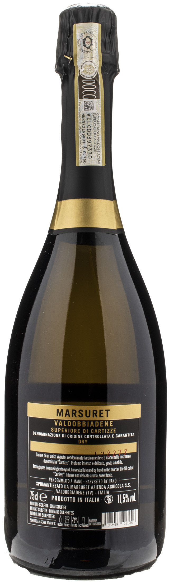 Marsuret Valdobbiadene Superiore di Cartizze Dry