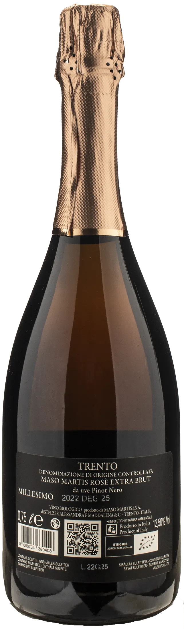 Maso Martis Extra Brut Rosè 2022