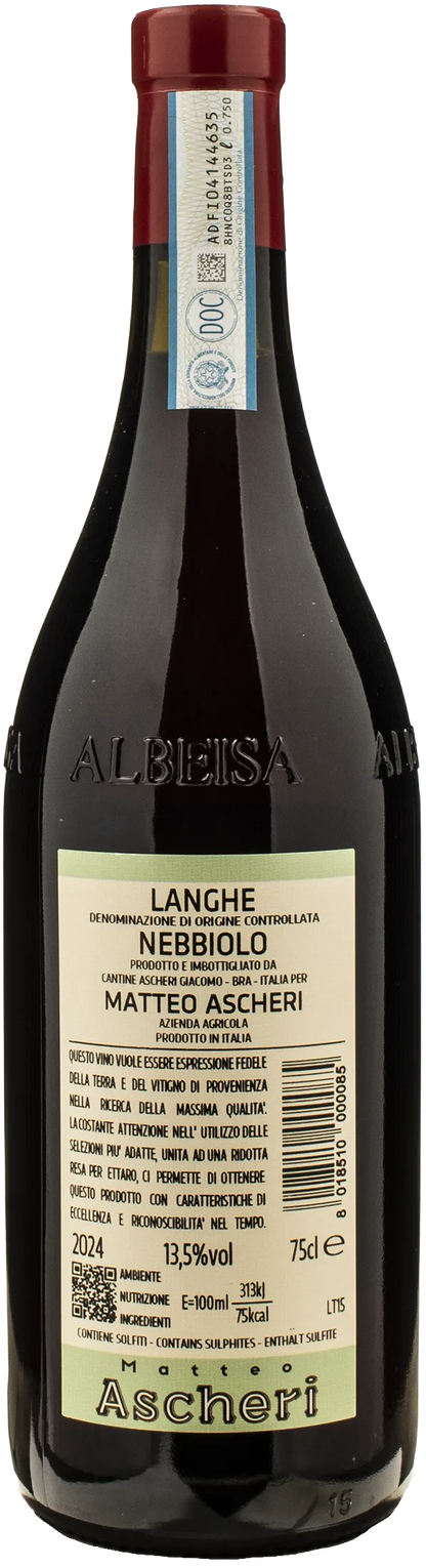 Matteo Ascheri Langhe Nebbiolo 2024