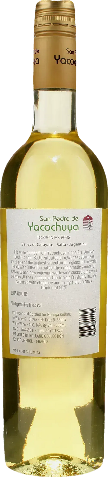 Michel Rolland Collection San Pedro de Yacochuya Torrontes 2022