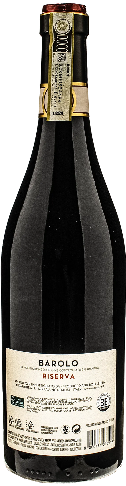 Mirafiore Barolo Casa di Mirafiore Riserva 2016