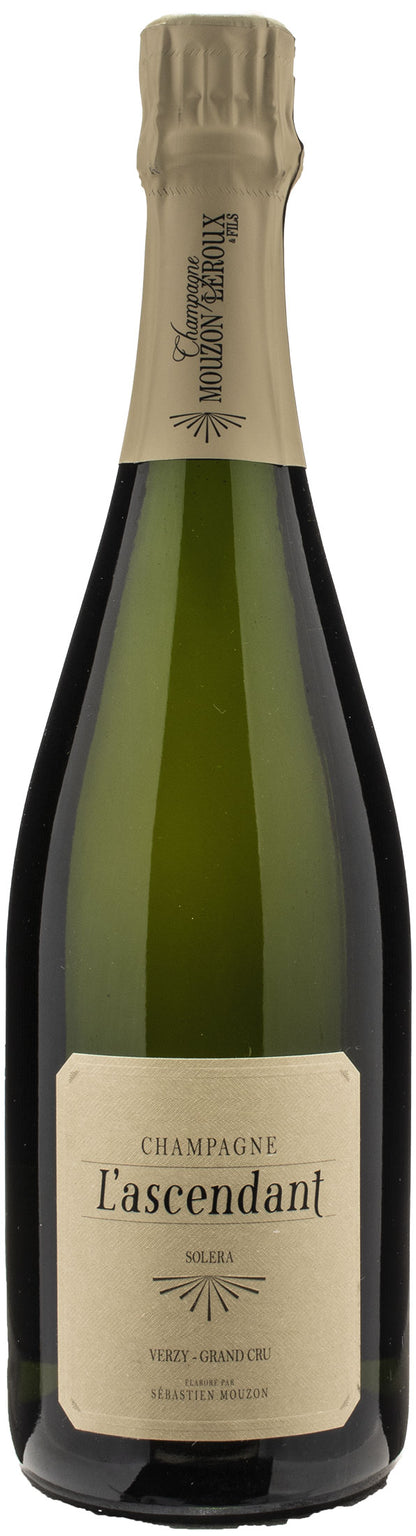 Mouzon Leroux Champagne Grand Cru L'Ascendant Verzy Extra Brut Solera
