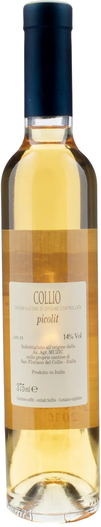 Muzic Collio Picolit 0.375L 2016