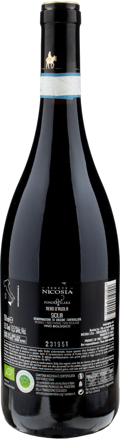 Nicosia Fondo Filara Nero d'Avola 2022