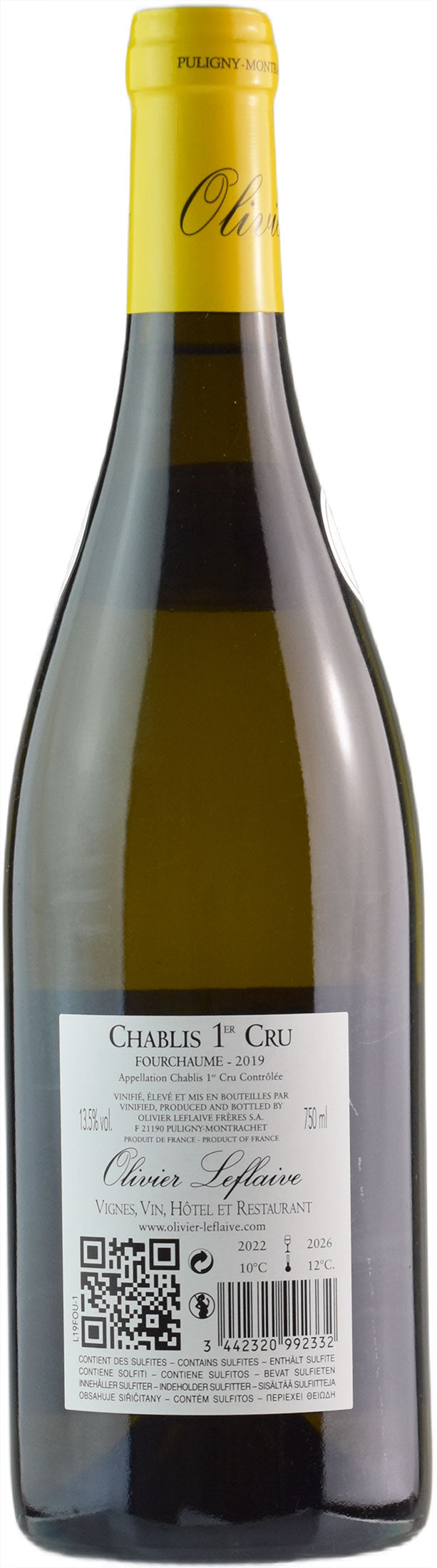 Olivier Leflaive Chablis 1er Cru Fourchaume 2019