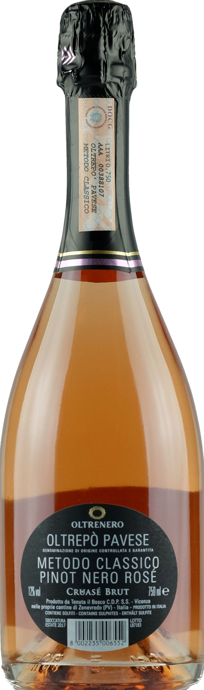 Oltrenero Cruase Rosè Brut