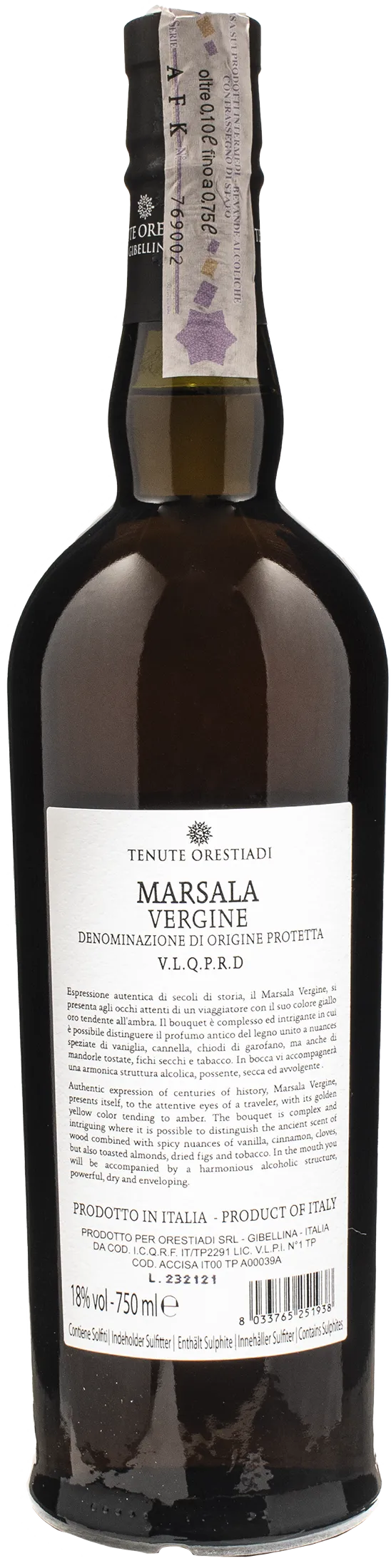 Orestiadi Marsala Vergine