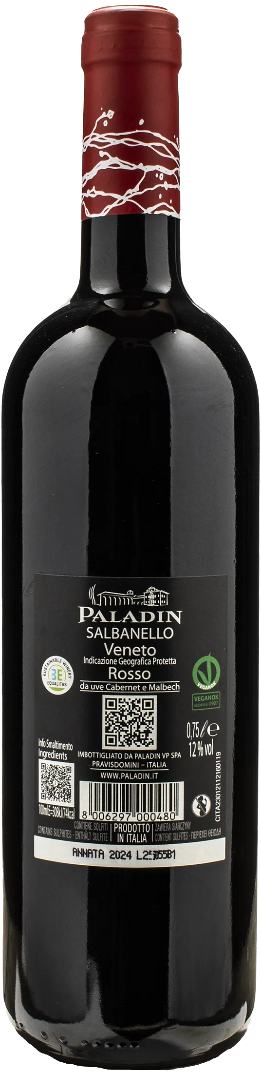 Paladin Salbanello Rosso 2024