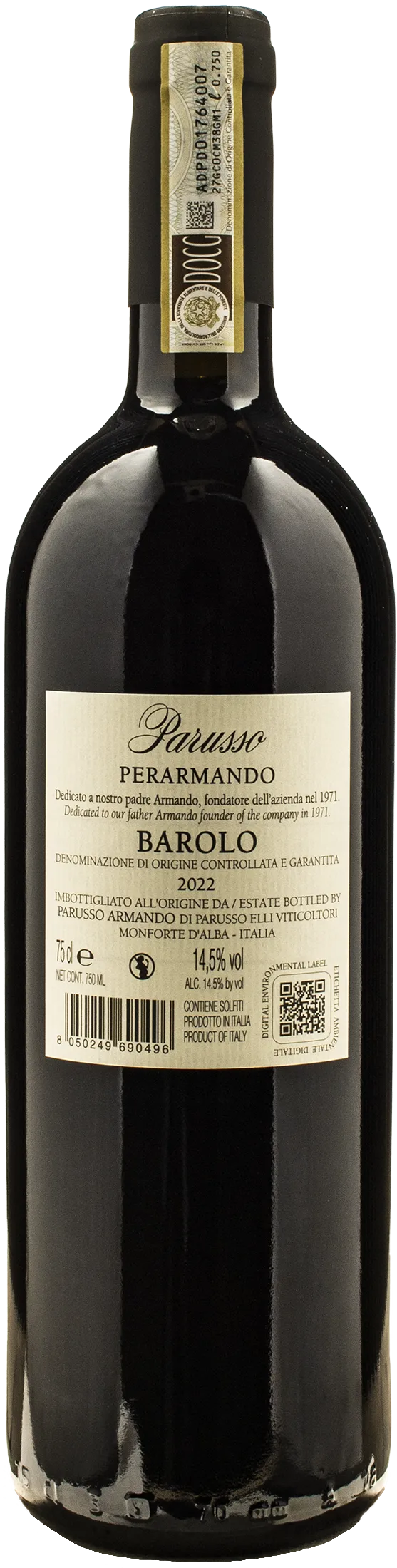 Parusso Barolo Perarmando 2022