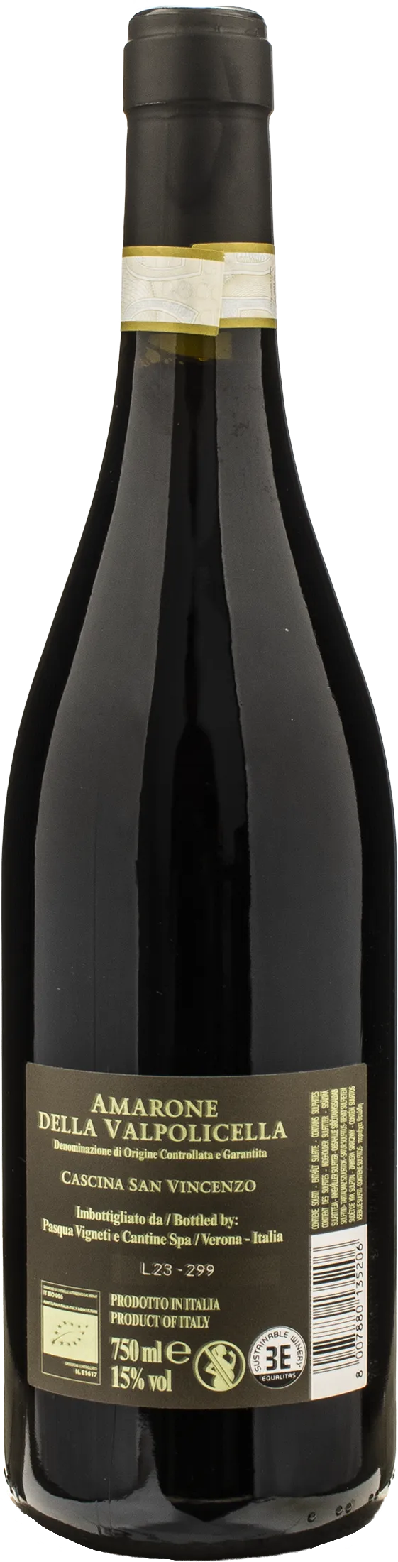 Pasqua Cascina San Vincenzo Amarone della Valpolicella 2018