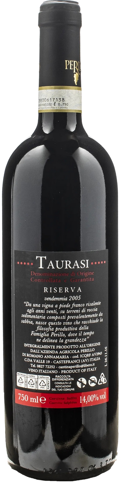 Perillo Quindicianni Taurasi Riserva 2005