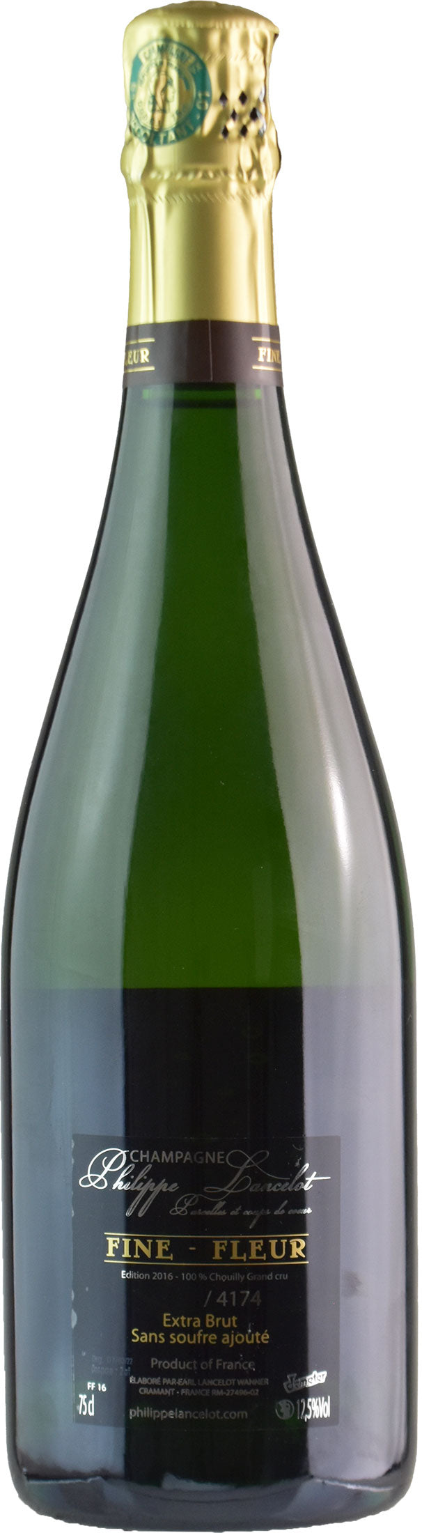 Philippe Lancelot Champagne Fine Fleur Extra Brut 2016