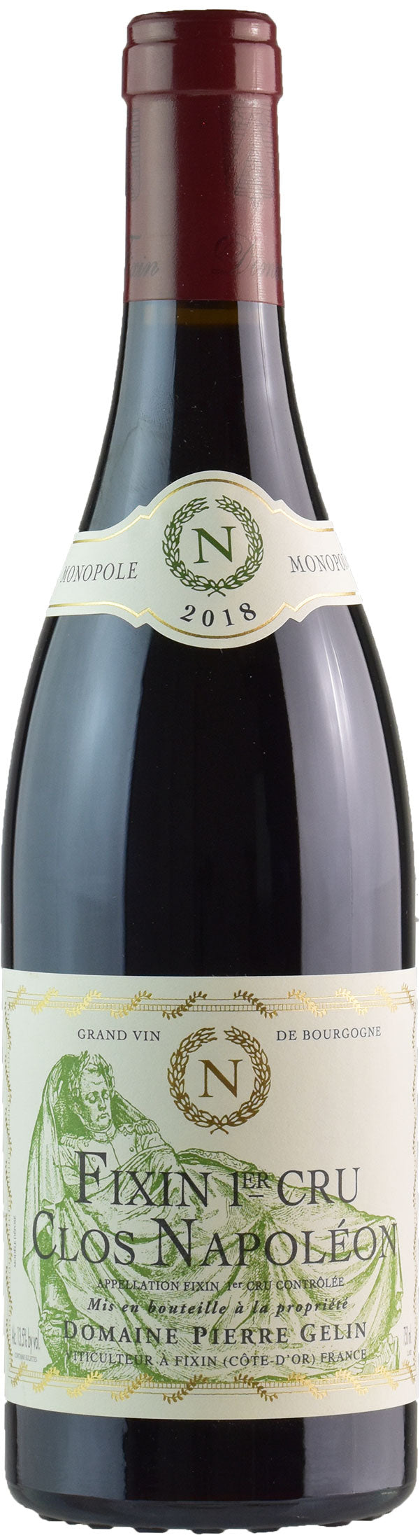 Pierre Gelin Clos Napoleon Fixin 1er Cru 2018