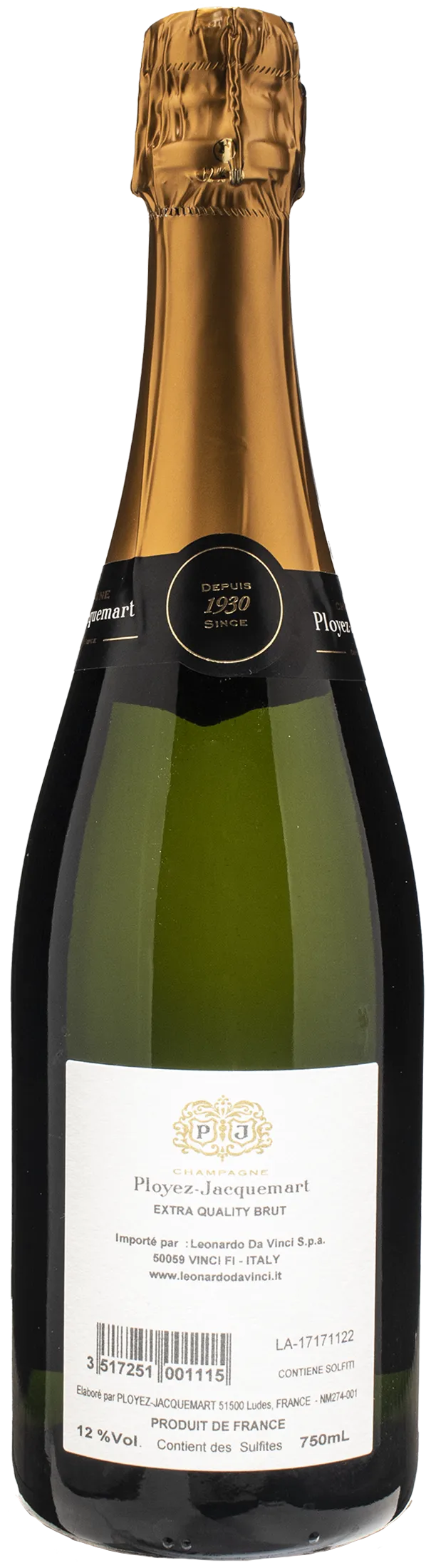 Ployez Jacquemart Champagne Extra Quality Brut