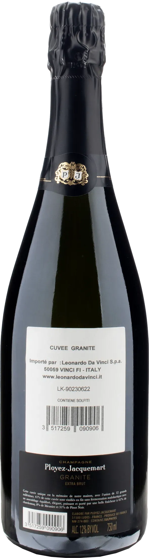 Ployez Jacquemart Champagne Granite Extra Brut
