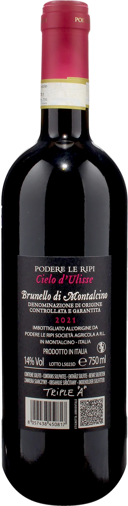 Podere Le Ripi Brunello di Montalcino Cielo d'Ulisse 2021