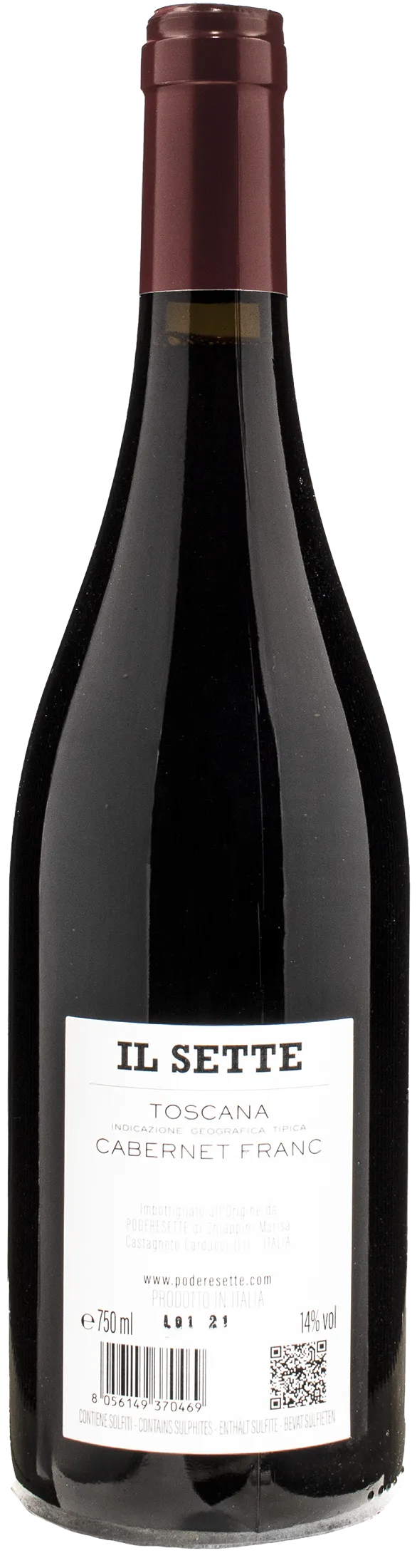 Podere Sette Cabernet Franc Il Sette 2021