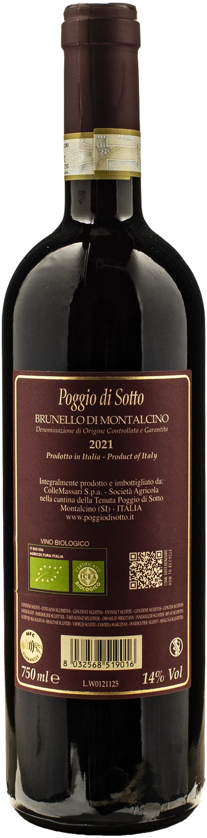 Poggio di Sotto Brunello di Montalcino 2021