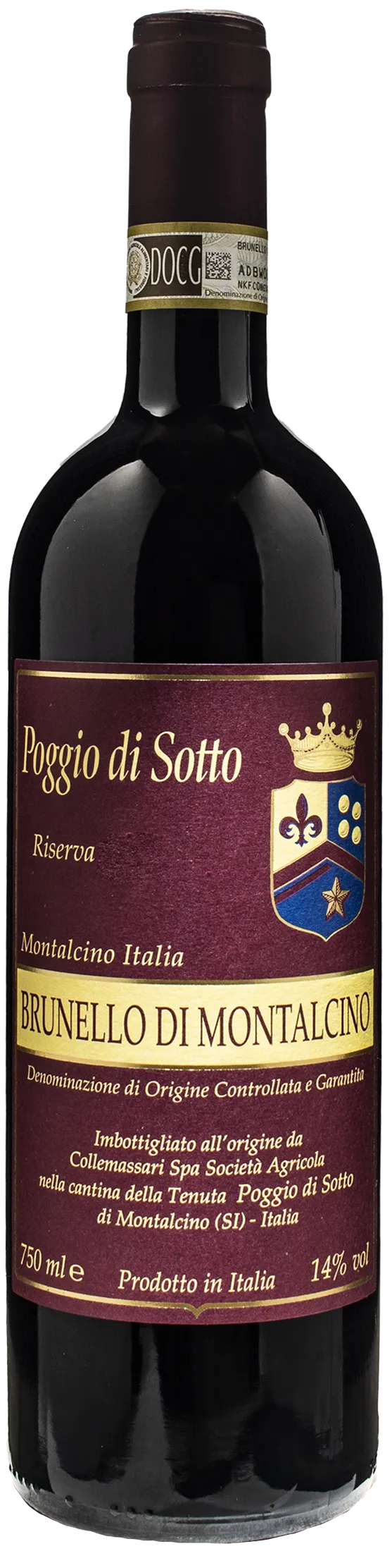 Poggio di Sotto Brunello di Montalcino Riserva 2018