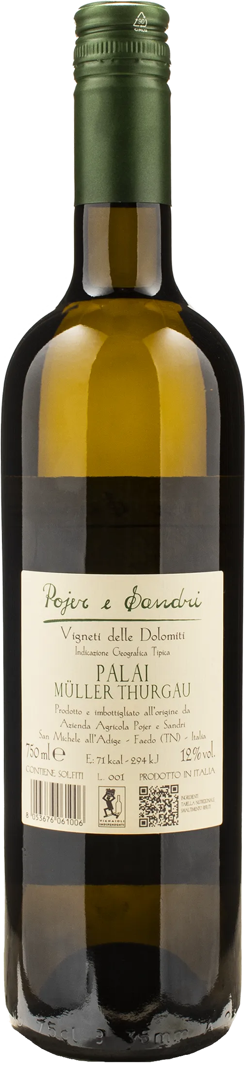 Pojer e Sandri Palai Muller Thurgau 2024
