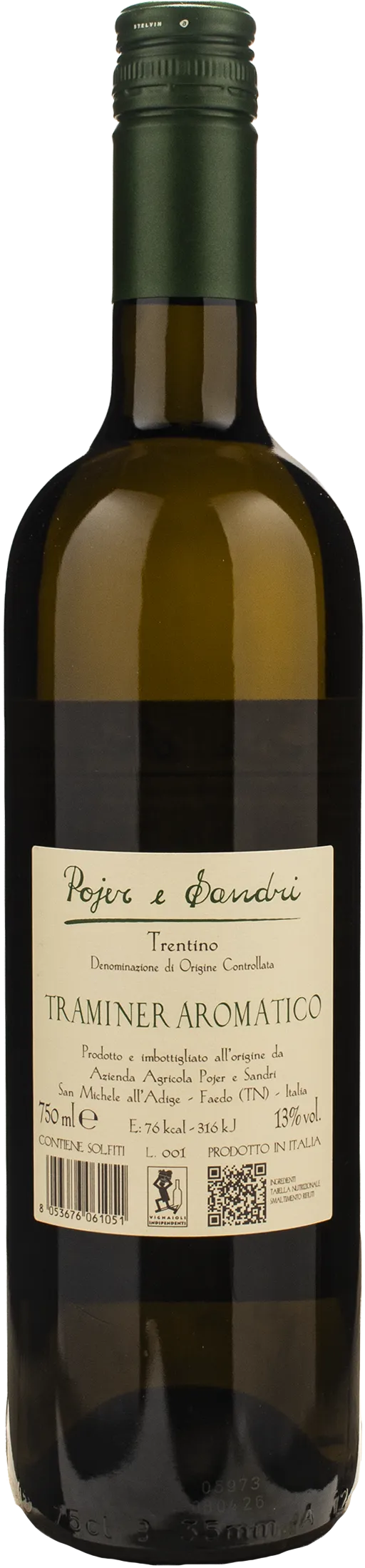 Pojer e Sandri Traminer Aromatico 2025