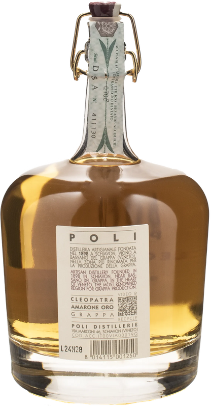 Poli Cleopatra Amarone Oro Grappa 0.7L