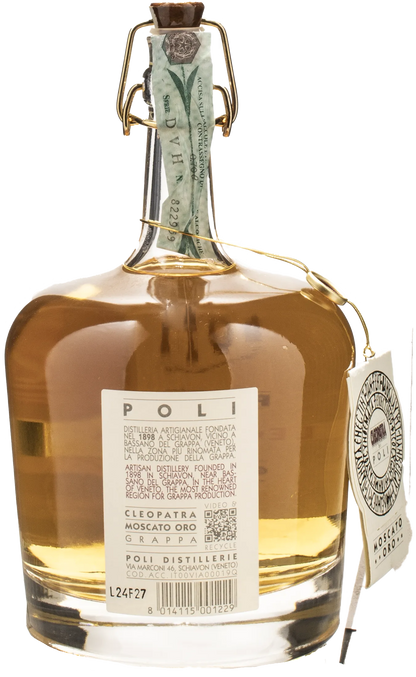 Poli Grappa Cleopatra Moscato Oro 0.7L