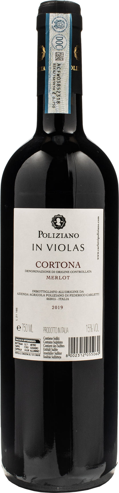 Poliziano Cortona Merlot In Violas 2019