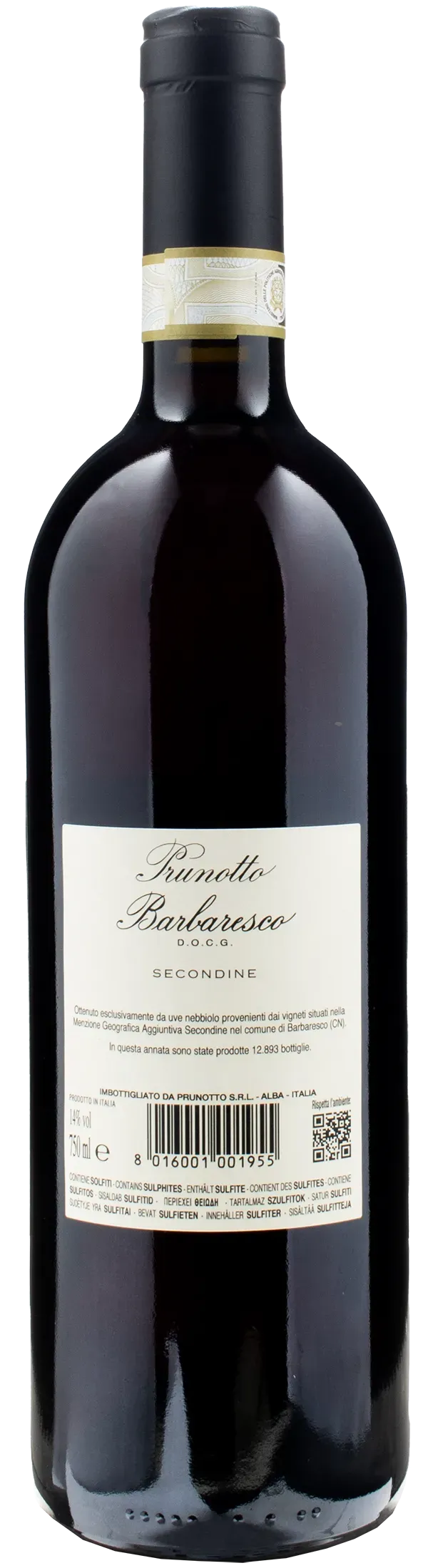 Prunotto Barbaresco Secondine 2020