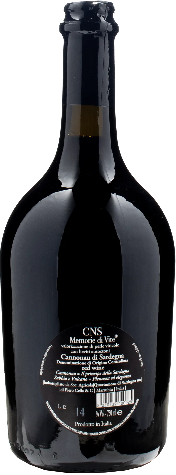 Quartomoro Memorie di Vite Cannonau di Sardegna CNS 2021