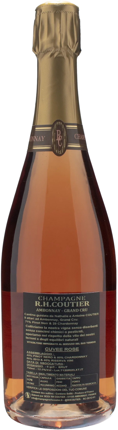 R.H. Coutier Champagne Grand Cru Cuvee Rosè Extra Brut