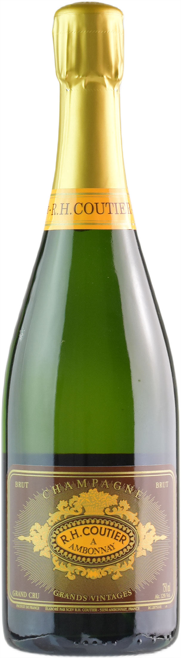 R.H. Coutier Champagne Grand Cru Cuvee Grands Vintages Brut
