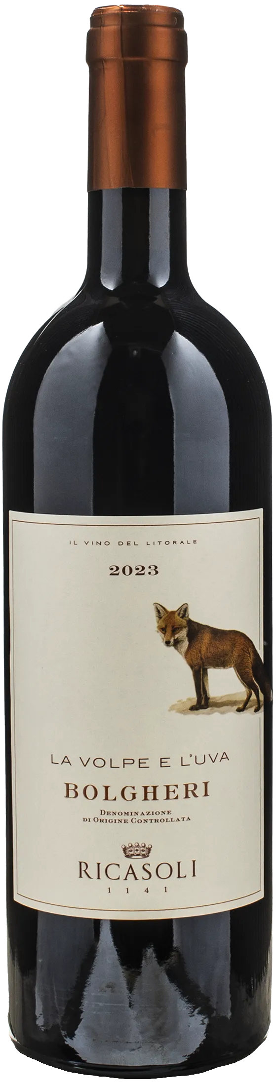 Ricasoli 1141 Bolgheri Rosso La Volpe e L'Uva 2023