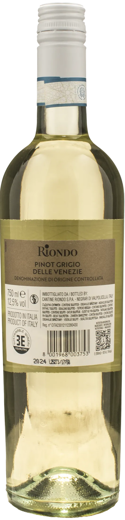 Riondo Pinot Grigio delle Venezie 2024