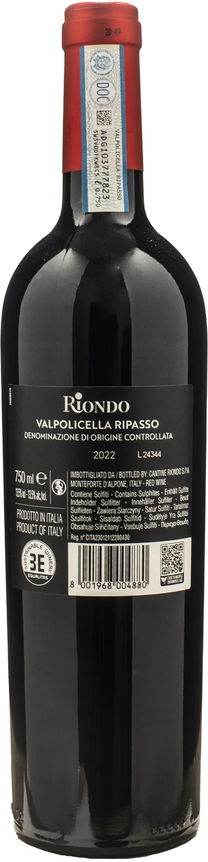 Riondo Valpolicella Ripasso 2022