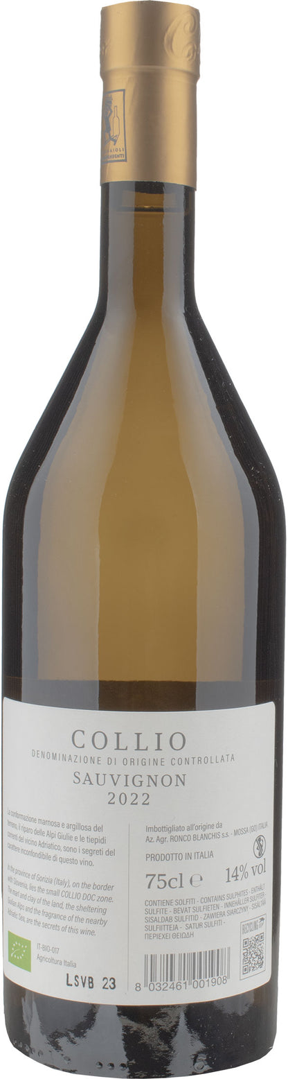 Ronco Blanchis Collio Sauvignon 2022
