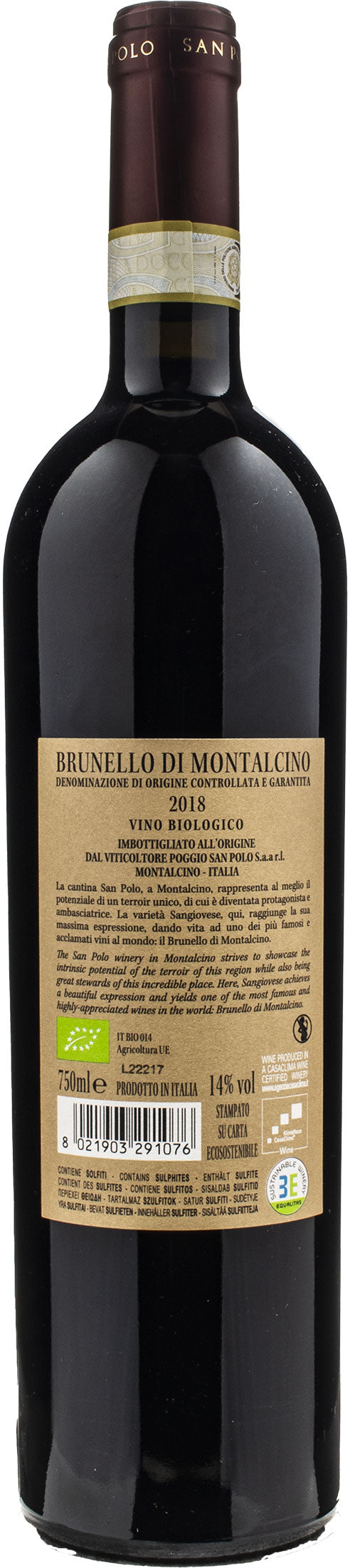 San Polo Brunello di Montalcino 2018