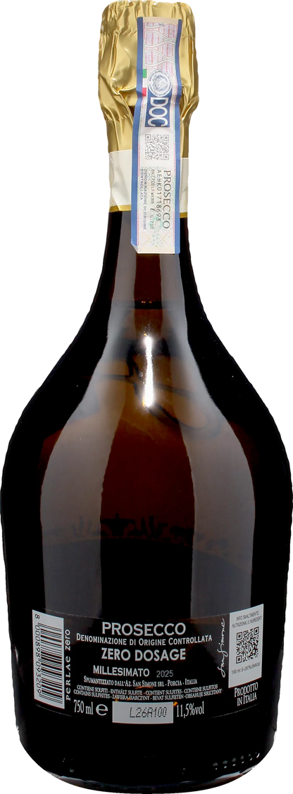 San Simone Perlae Prosecco Zero Dosage Millesimato 2025