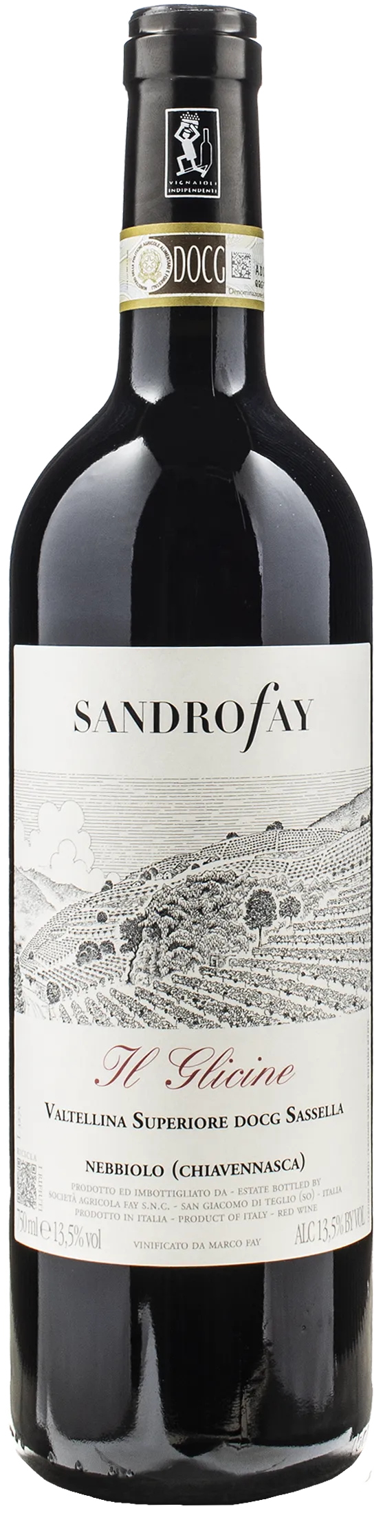 Sandro Fay Valtellina Superiore Sassella Nebbiolo Il Glicine 2021