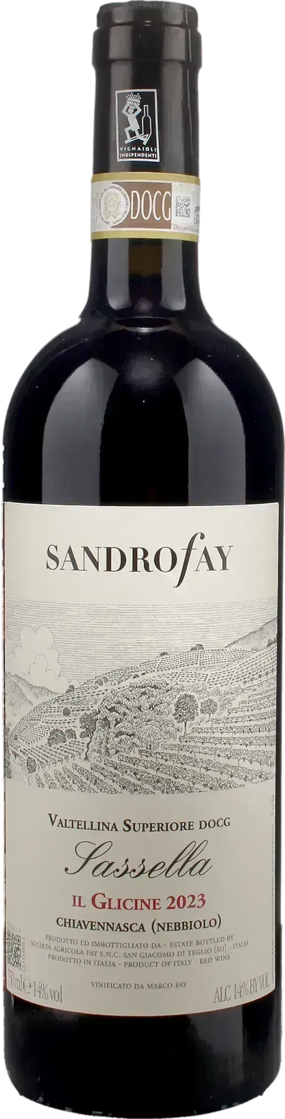Sandro Fay Valtellina Superiore Sassella Nebbiolo Il Glicine 2023