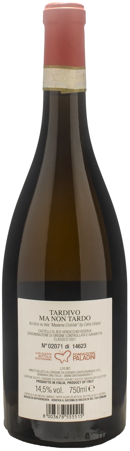 Santa Barbara Verdicchio Tardivo ma non Tardo Classico Riserva 2021