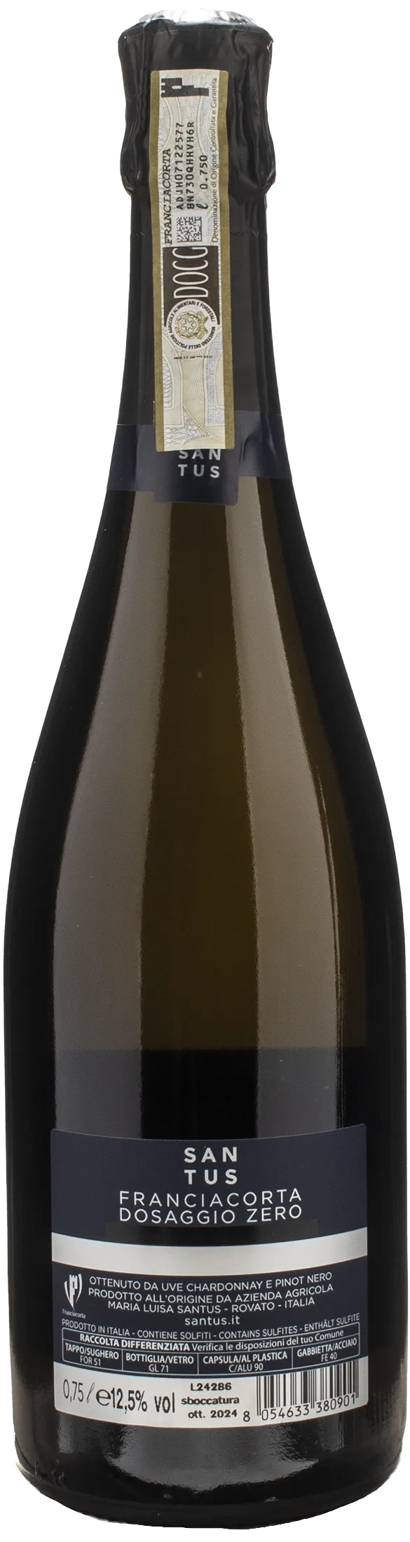 Santus Franciacorta Dosaggio Zero
