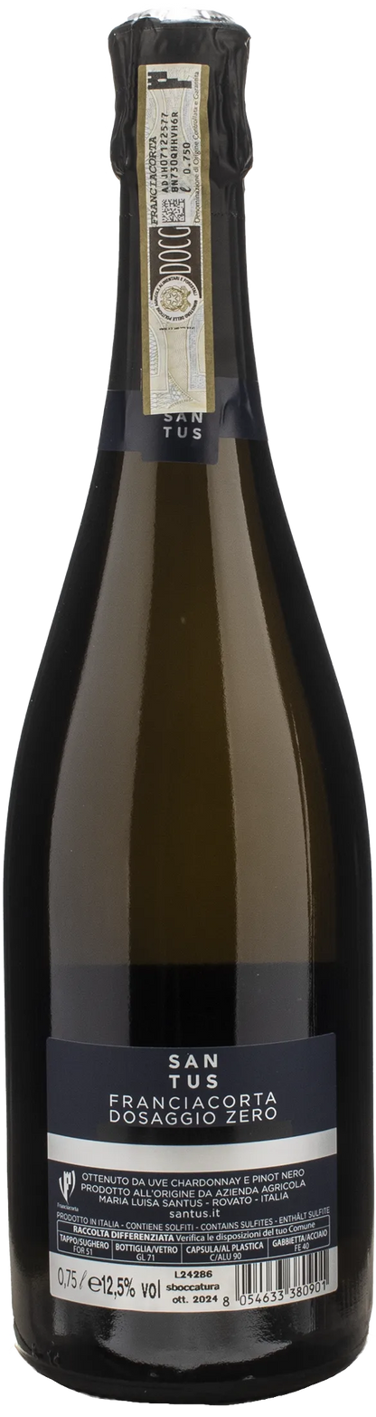 Santus Franciacorta Dosaggio Zero
